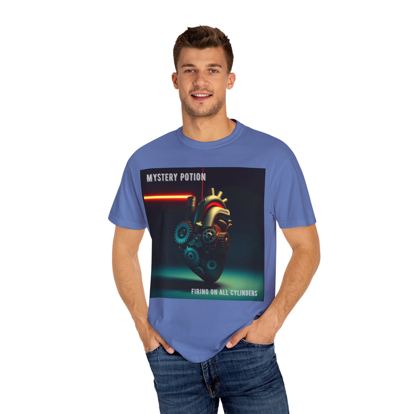 Mystery Potion Graphic T-shirt | Unisex Tee for Music Lovers, Gift for Friends, Casual Wear, Birthday Present, Unique Design
