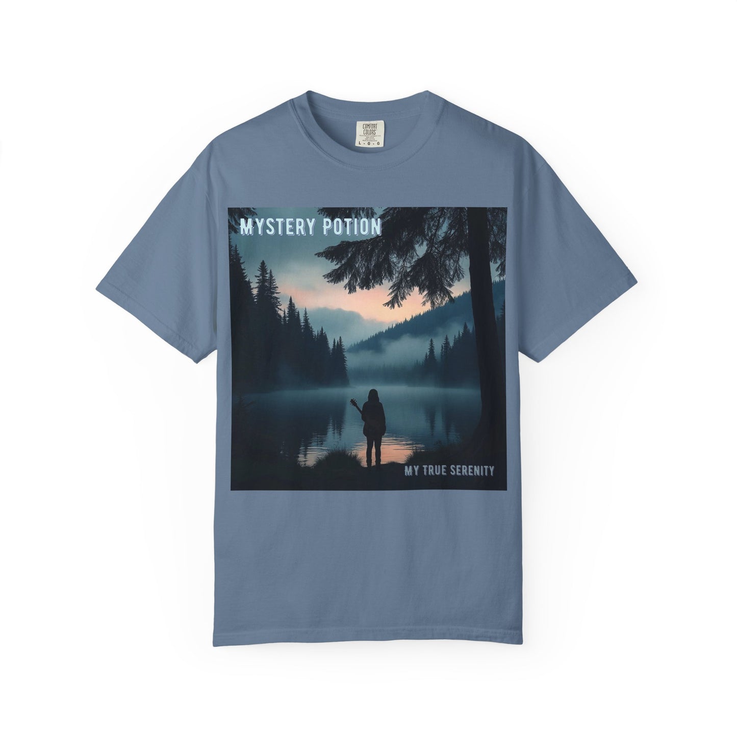'My True Serenity' by Mystery Potion Unisex T-Shirt | Nature Lover Gift, Outdoor Adventure Tee, Casual Everyday Wear, Unique Graphic Shirt, Cozy and Stylish