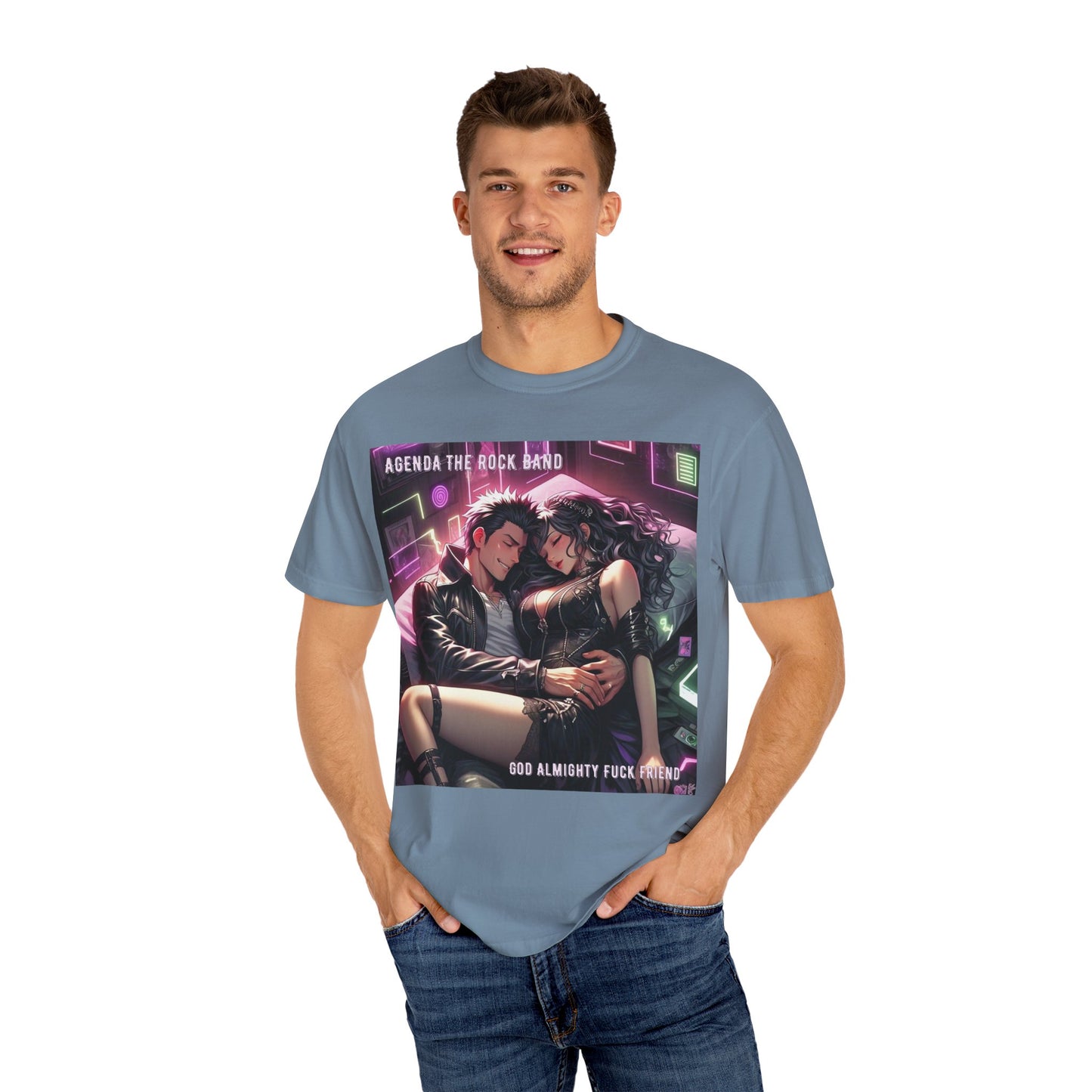 Rock Band Explicit Graphic T-Shirt, Vintage Music Tee, Unisex Kurt Cobain Shirt, Retro Style Apparel, Perfect for Concerts or Gifting
