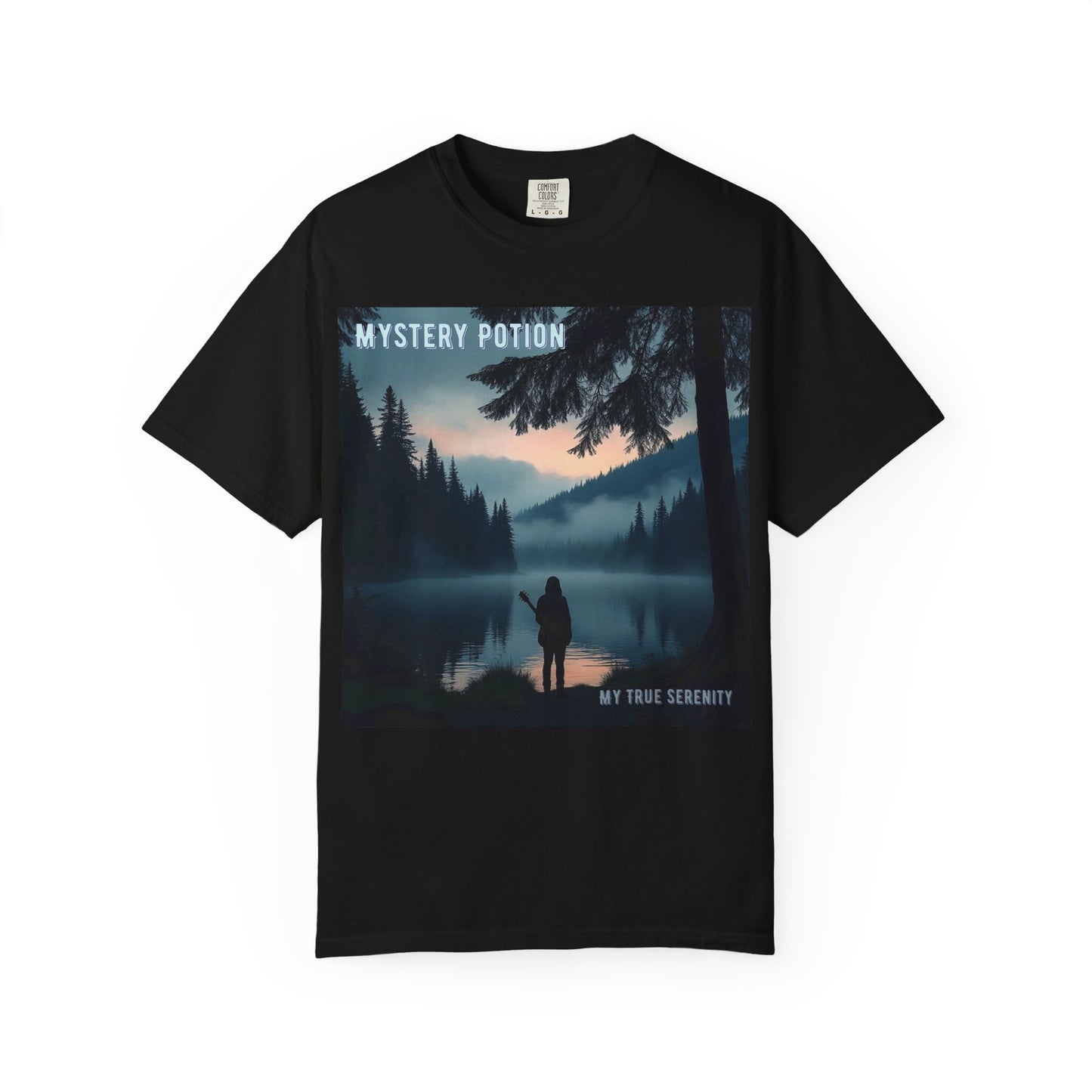 'My True Serenity' by Mystery Potion Unisex T-Shirt | Nature Lover Gift, Outdoor Adventure Tee, Casual Everyday Wear, Unique Graphic Shirt, Cozy and Stylish
