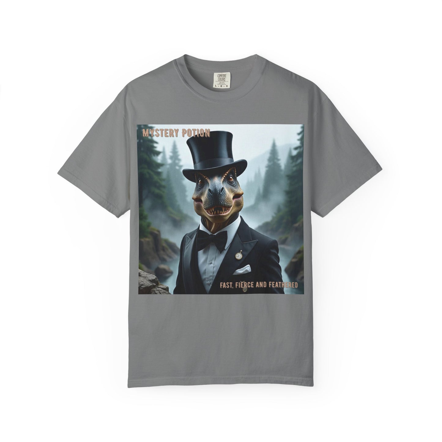Mystery Potion T-shirt, Quirky Animal Graphic Tee, Fun Gift for Nature Lovers, Unique Fashion Statement, Casual Wear, Unisex Graphic Tee