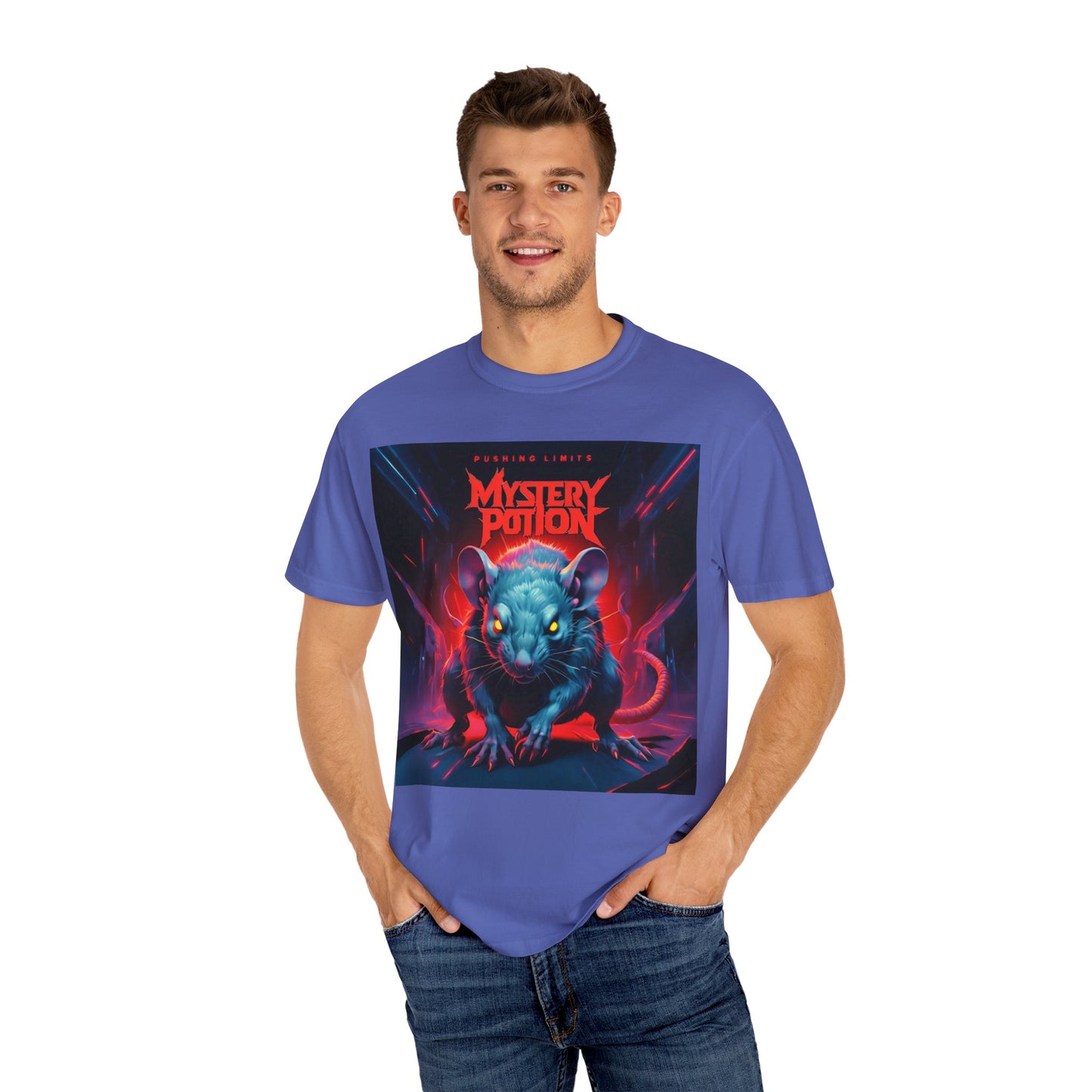 Pushing Limits by Mystery Potion T-Shirt, Unisex Graphic Tee, Unique Gift, Cool Casual Wear, Event Shirt, Fun Fashion Statement