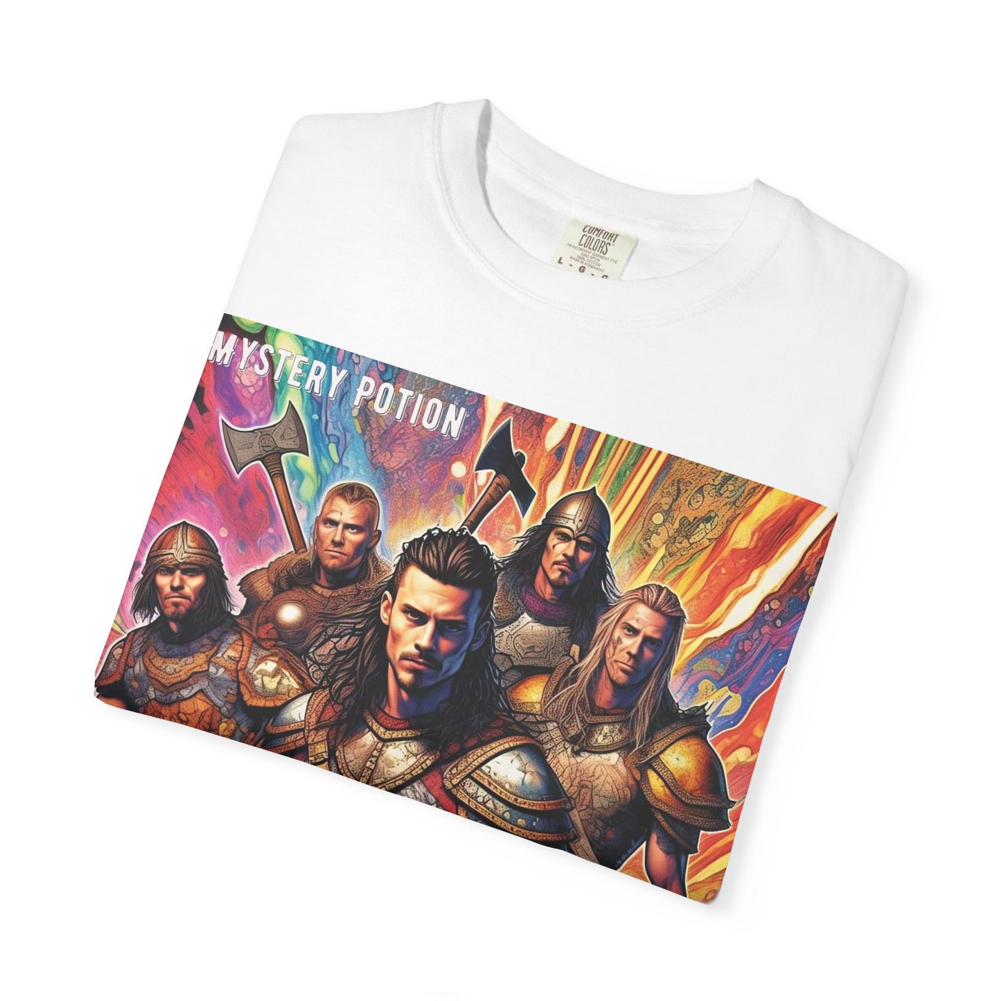 Viking-Themed Unisex T-Shirt, Adventure T-Shirt, Gaming Shirt, Mythology Tee, Fantasy Gift, Mystery Potion Shirt