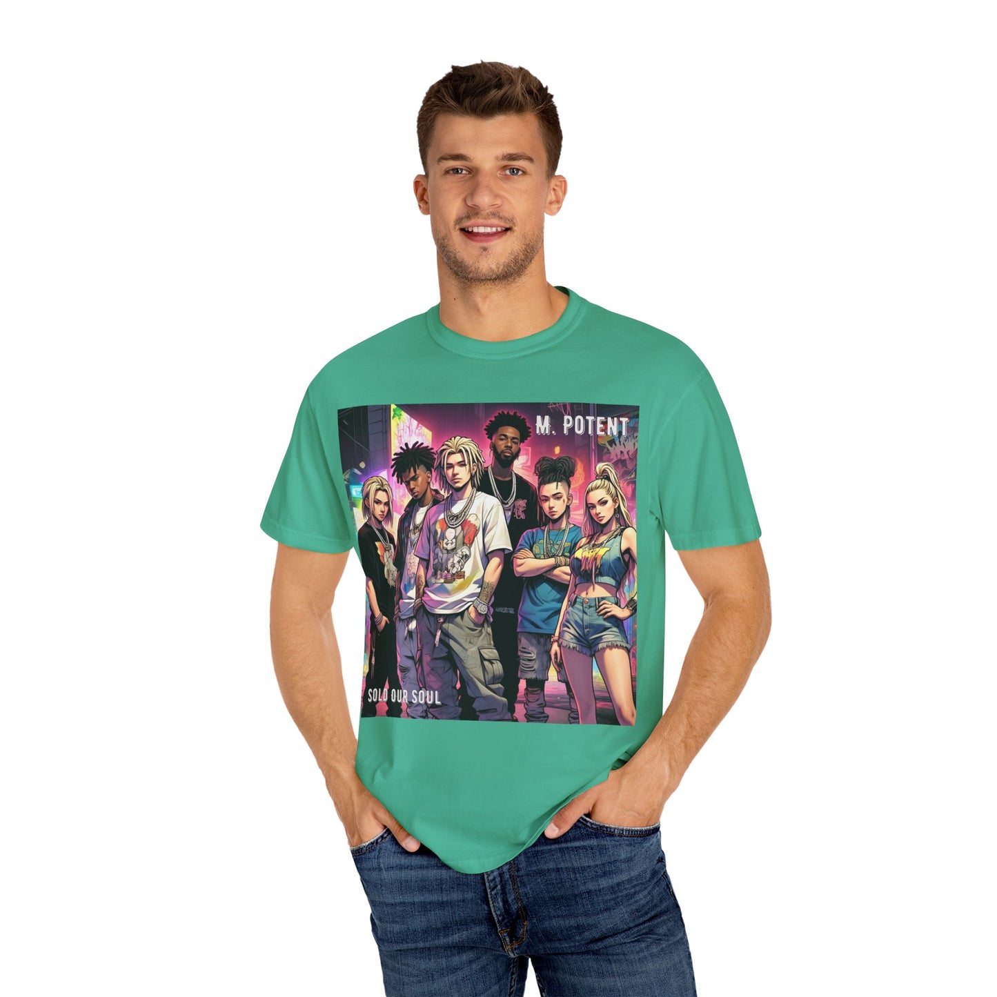 'Sold Our Soul' by M. Potent, Hip Hop Graphic Tee, Streetwear T-Shirt, Unisex Casual Tee, Music-Inspired Shirt, Gifts for Music Lovers, Trendy Fashion Top